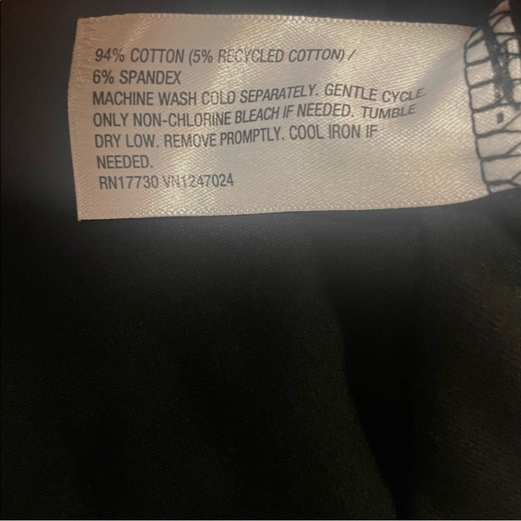 Ava & Viv Black Midi A-Line Dress Slit | XXL | NWT - Picture 2 of 4